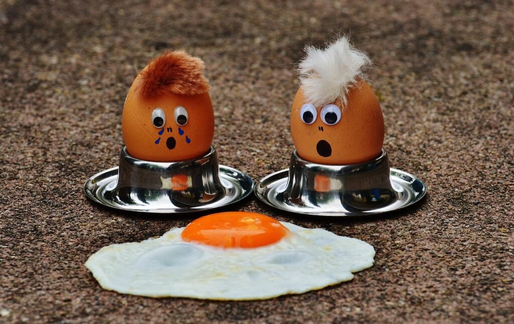 eggs, fried egg, grief